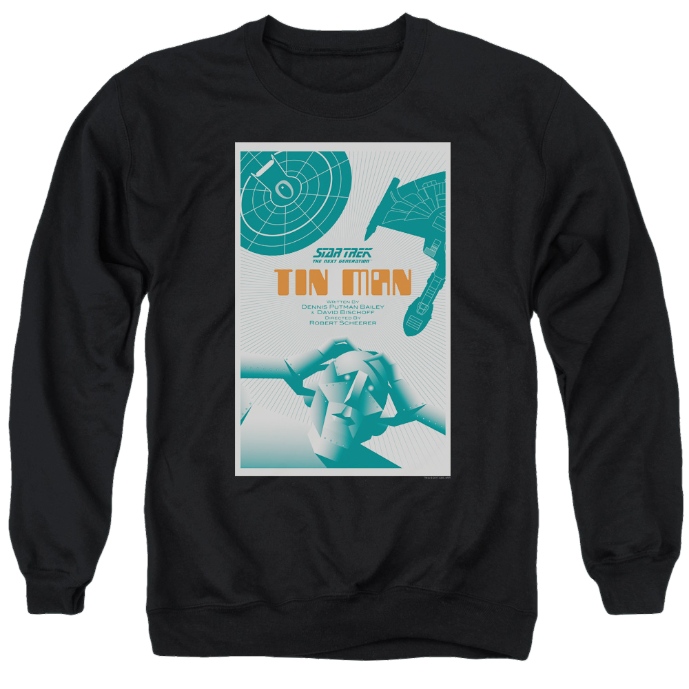 Star Trek The Next Generation Tng S3 Ep20 - Men's Crewneck Sweatshirt Men's Crewneck Sweatshirt Star Trek   