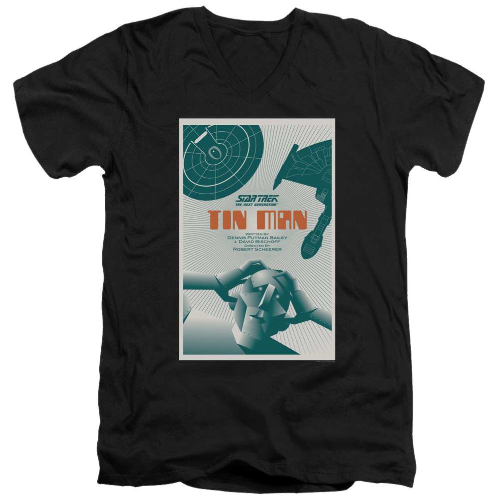 Star Trek The Next Generation Tng Season 3 Episode 20 - Men's V-Neck T-Shirt Men's V-Neck T-Shirt Star Trek   