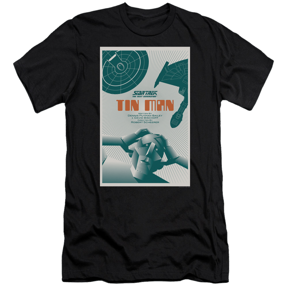 Star Trek The Next Generation Tng Season 3 Episode 20 - Men's Premium Slim Fit T-Shirt Men's Premium Slim Fit T-Shirt Star Trek   