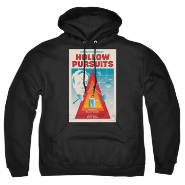 Black pullover hoodie with Star Trek The Next Generation Tng Season 3 Episode 21 graphic