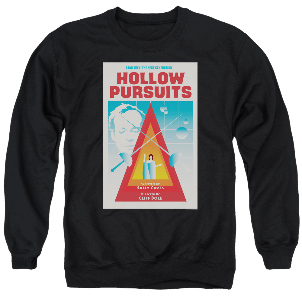Star Trek The Next Generation Tng S3 Ep21 - Men's Crewneck Sweatshirt Men's Crewneck Sweatshirt Star Trek   
