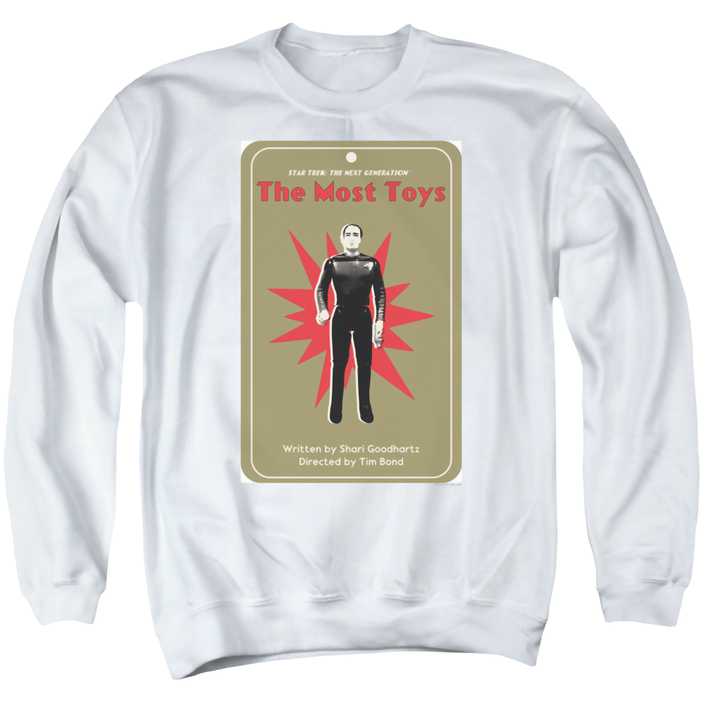 Star Trek The Next Generation Tng S3 Ep22 - Men's Crewneck Sweatshirt Men's Crewneck Sweatshirt Star Trek   