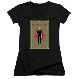 Star Trek The Next Generation Tng Season 3 Episode 22 - Juniors V-Neck T-Shirt Juniors V-Neck T-Shirt Star Trek   