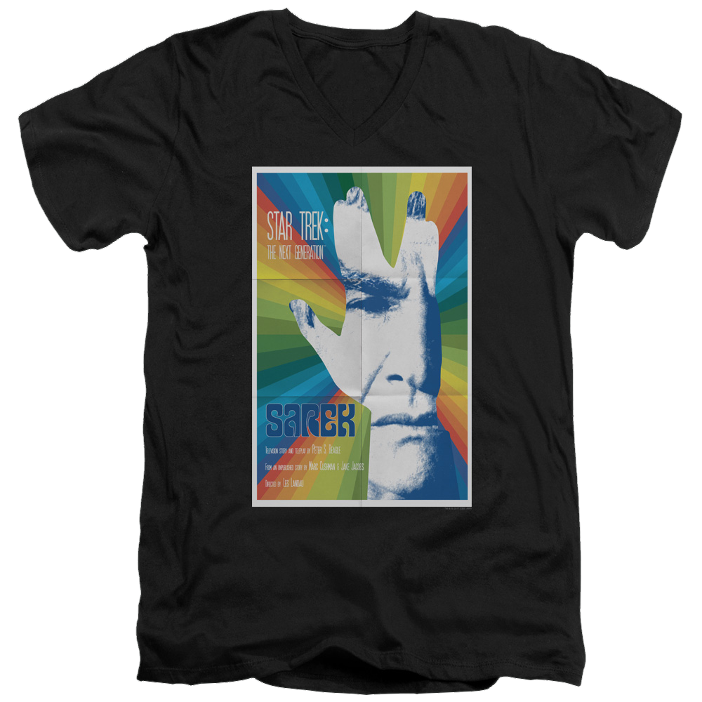 Star Trek The Next Generation Tng Season 3 Episode 23 - Men's V-Neck T-Shirt Men's V-Neck T-Shirt Star Trek   