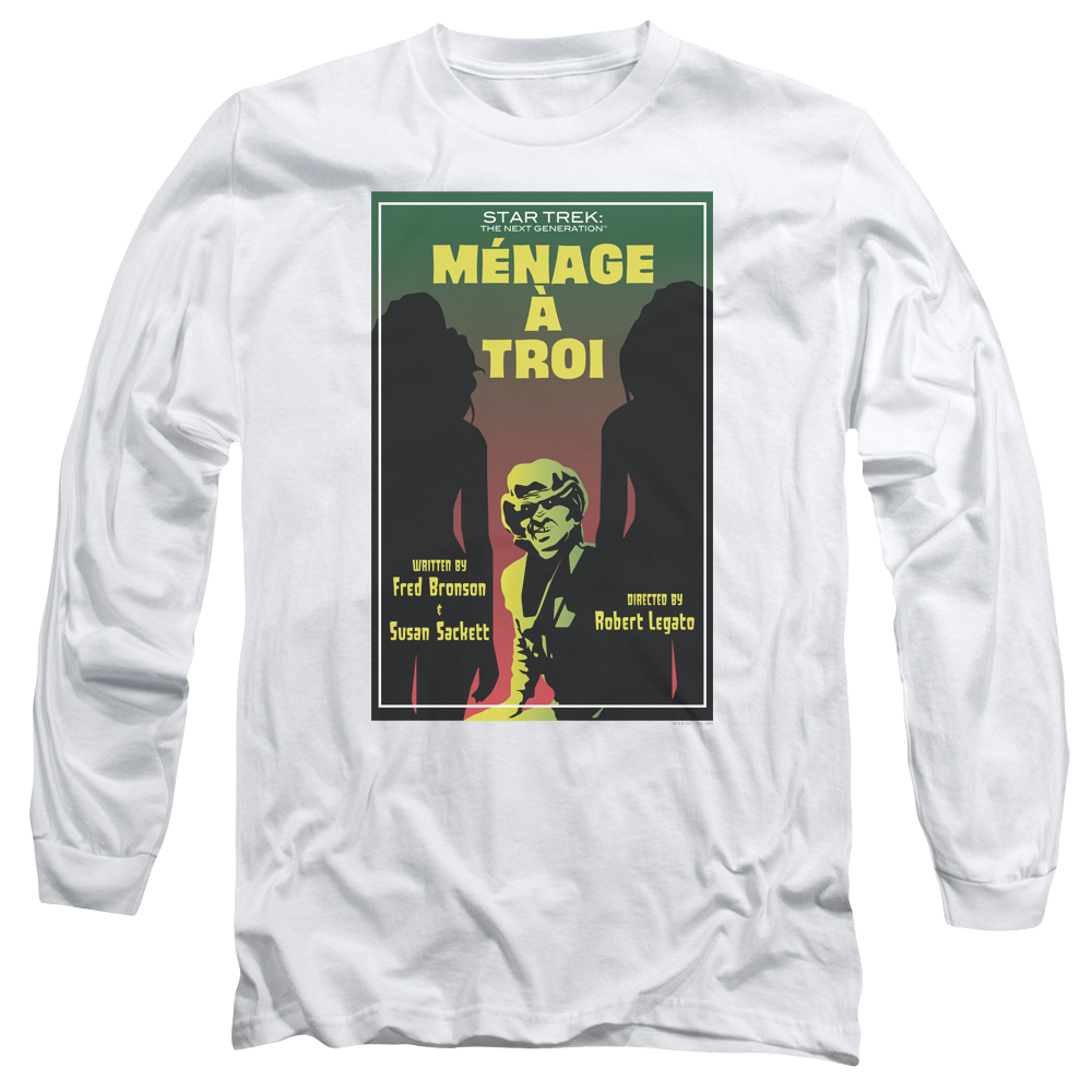 Star Trek The Next Generation Tng S3 Ep24 - Men's Long Sleeve T-Shirt Men's Long Sleeve T-Shirt Star Trek   