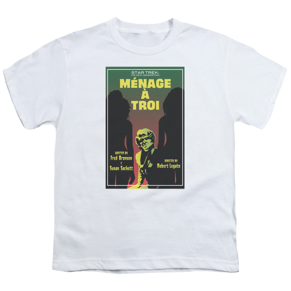 Star Trek The Next Generation Tng Season 3 Episode 24 - Youth T-Shirt Youth T-Shirt (Ages 8-12) Star Trek   