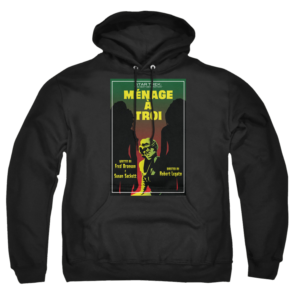 Star Trek The Next Generation Tng Season 3 Episode 24 - Pullover Hoodie Pullover Hoodie Star Trek   