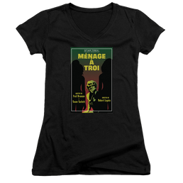 Star Trek The Next Generation Tng Season 3 Episode 24 - Juniors V-Neck T-Shirt Juniors V-Neck T-Shirt Star Trek   