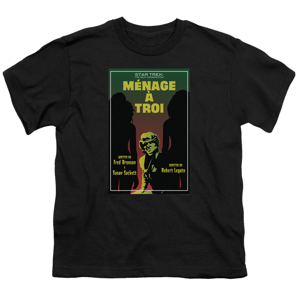 Star Trek The Next Generation Tng Season 3 Episode 24 - Youth T-Shirt Youth T-Shirt (Ages 8-12) Star Trek   