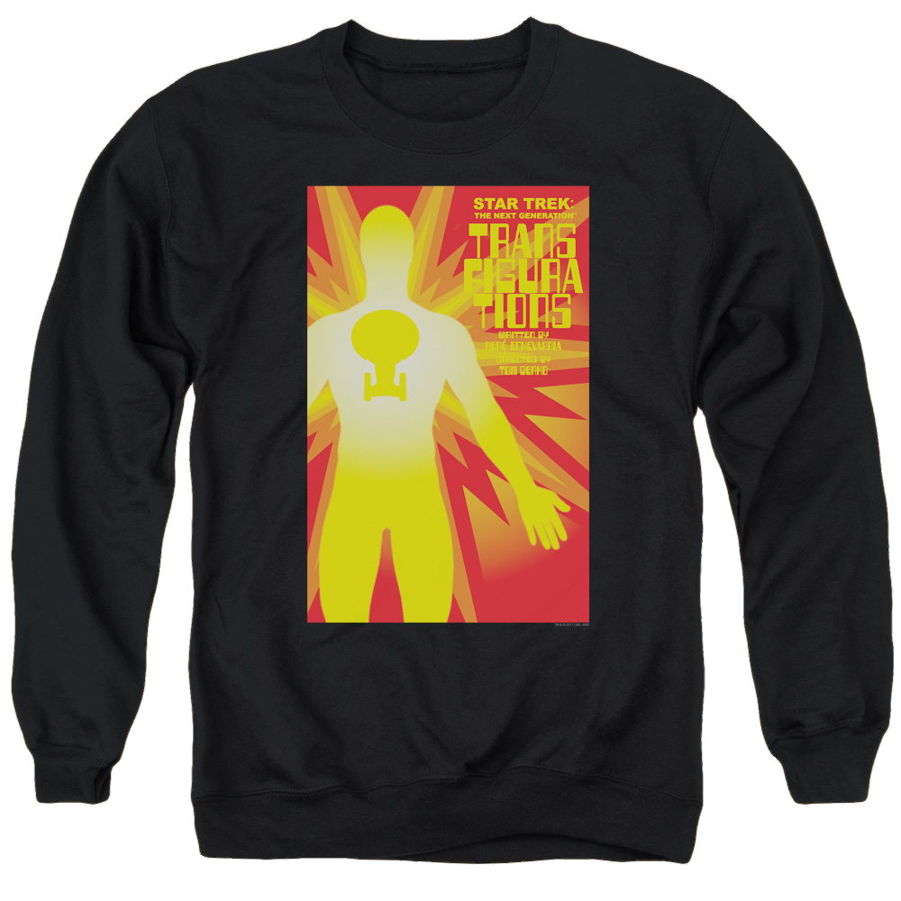 Star Trek The Next Generation Tng S3 Ep25 - Men's Crewneck Sweatshirt Men's Crewneck Sweatshirt Star Trek   
