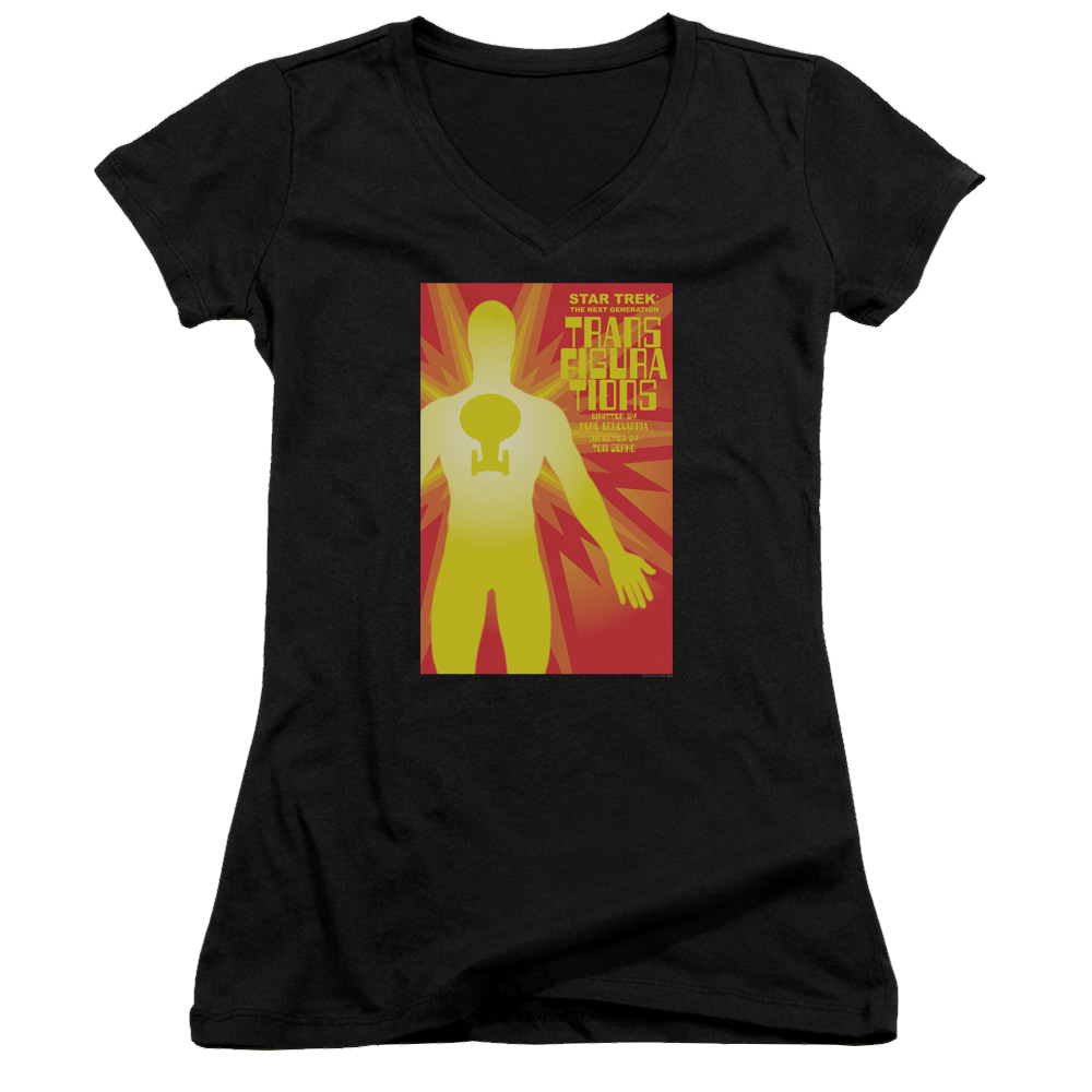 Star Trek The Next Generation Tng Season 3 Episode 25 - Juniors V-Neck T-Shirt Juniors V-Neck T-Shirt Star Trek   