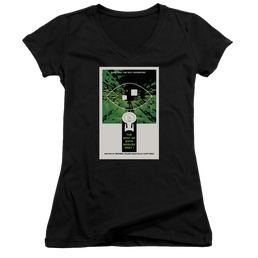 Star Trek The Next Generation Tng Season 3 Episode 26 - Juniors V-Neck T-Shirt Juniors V-Neck T-Shirt Star Trek   
