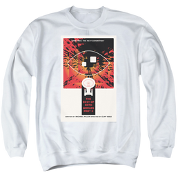 Star Trek The Next Generation Tng S4 Ep1 - Men's Crewneck Sweatshirt Men's Crewneck Sweatshirt Star Trek   