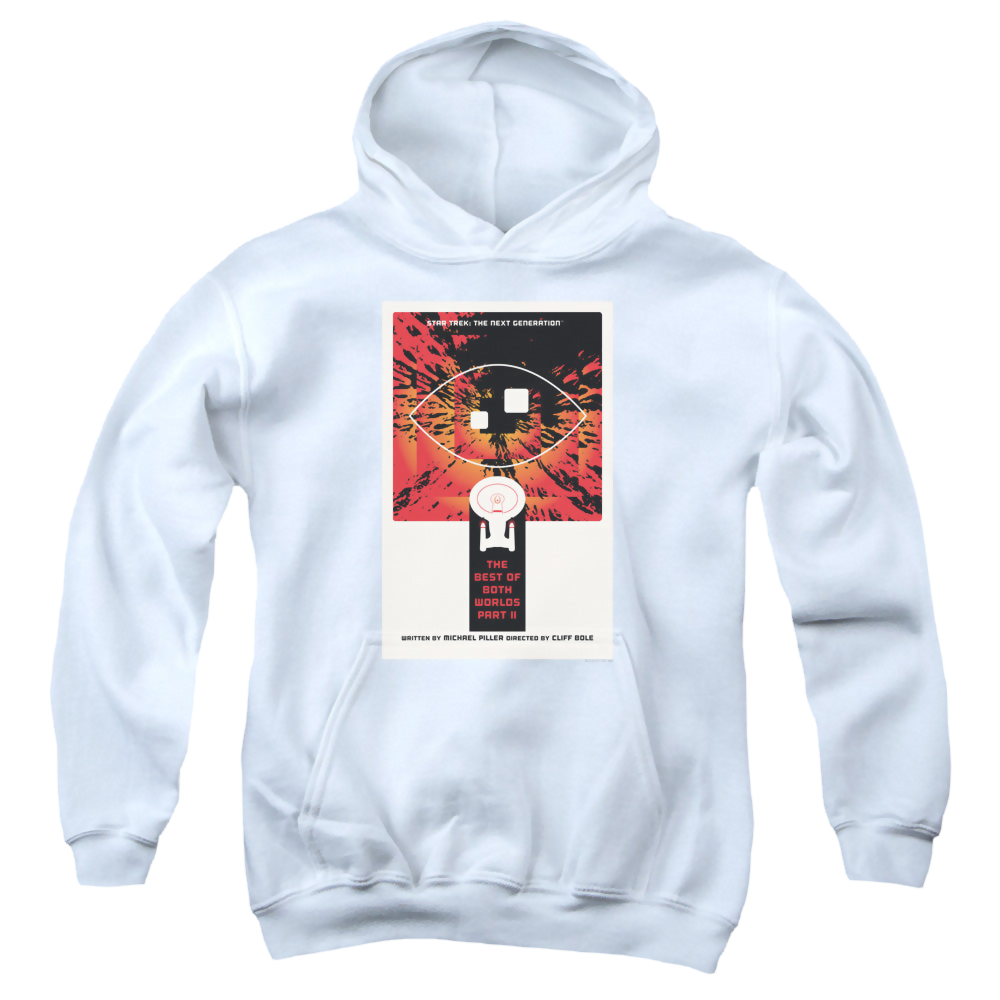 Star Trek The Next Generation Tng Season 4 Episode 1 - Youth Hoodie Youth Hoodie (Ages 8-12) Star Trek   