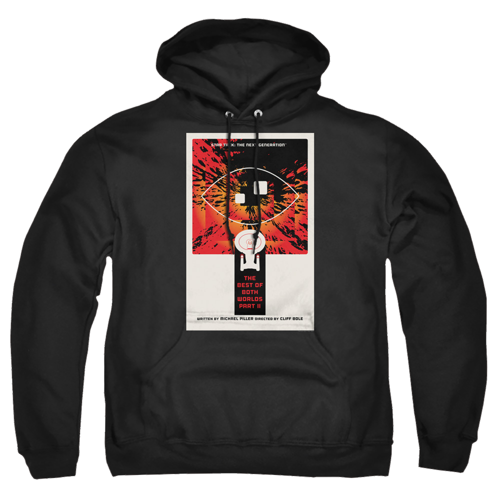 Star Trek The Next Generation Tng Season 4 Episode 1 - Pullover Hoodie Pullover Hoodie Star Trek   