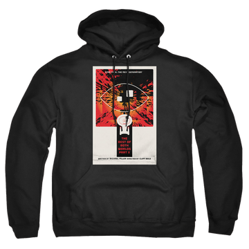 Black pullover hoodie with Star Trek The Next Generation Tng Season 4 Episode 1 graphic