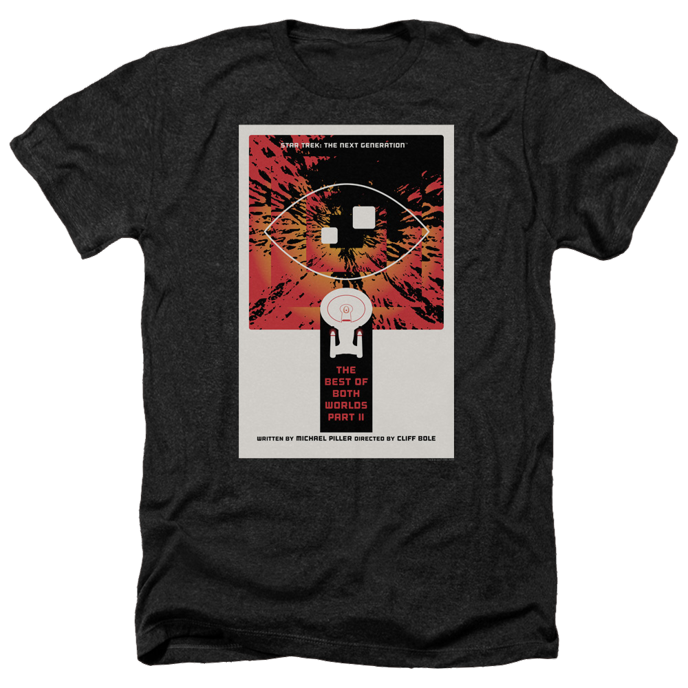 Star Trek The Next Generation Tng Season 4 Episode 1 - Men's Heather T-Shirt Men's Heather T-Shirt Star Trek   