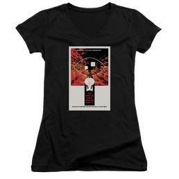 Star Trek The Next Generation Tng Season 4 Episode 1 - Juniors V-Neck T-Shirt Juniors V-Neck T-Shirt Star Trek   