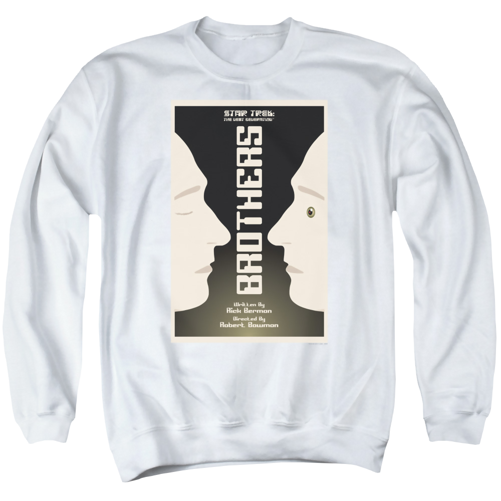 Star Trek The Next Generation Tng S4 Ep3 - Men's Crewneck Sweatshirt Men's Crewneck Sweatshirt Star Trek   