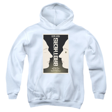 White youth hoodie for ages 8 to 12 with Star Trek The Next Generation Tng Season 4 Episode 3 graphic