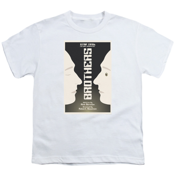 White youth t-shirt for ages 8 to 12 with Star Trek The Next Generation Tng Season 4 Episode 3 graphic