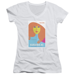 Star Trek The Next Generation Tng Season 4 Episode 5 - Juniors V-Neck T-Shirt Juniors V-Neck T-Shirt Star Trek   