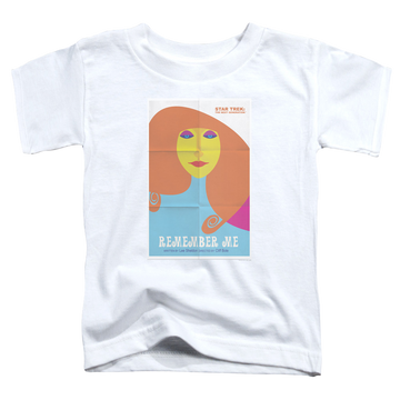 White toddler t-shirt with Star Trek The Next Generation Tng Season 4 Episode 5 graphic