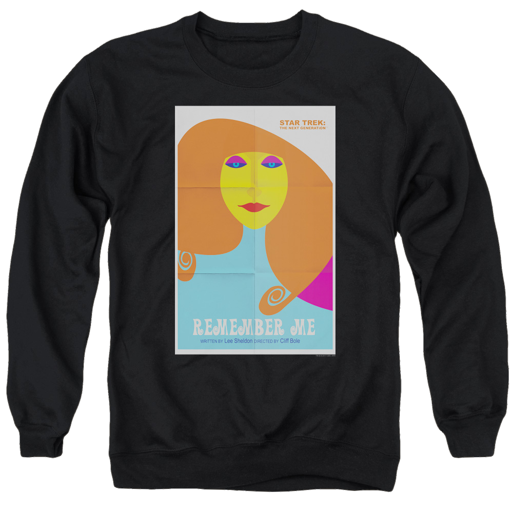 Star Trek The Next Generation Tng S4 Ep5 - Men's Crewneck Sweatshirt Men's Crewneck Sweatshirt Star Trek   