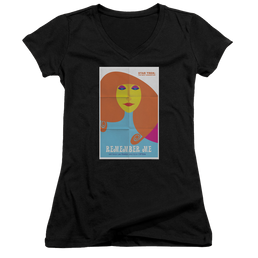 Star Trek The Next Generation Tng Season 4 Episode 5 - Juniors V-Neck T-Shirt Juniors V-Neck T-Shirt Star Trek   