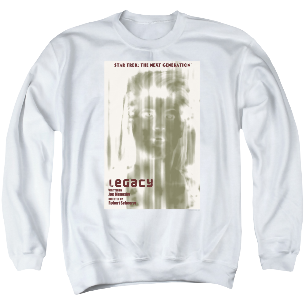 Star Trek The Next Generation Tng S4 Ep6 - Men's Crewneck Sweatshirt Men's Crewneck Sweatshirt Star Trek   