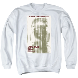 Star Trek The Next Generation Tng S4 Ep6 - Men's Crewneck Sweatshirt Men's Crewneck Sweatshirt Star Trek   