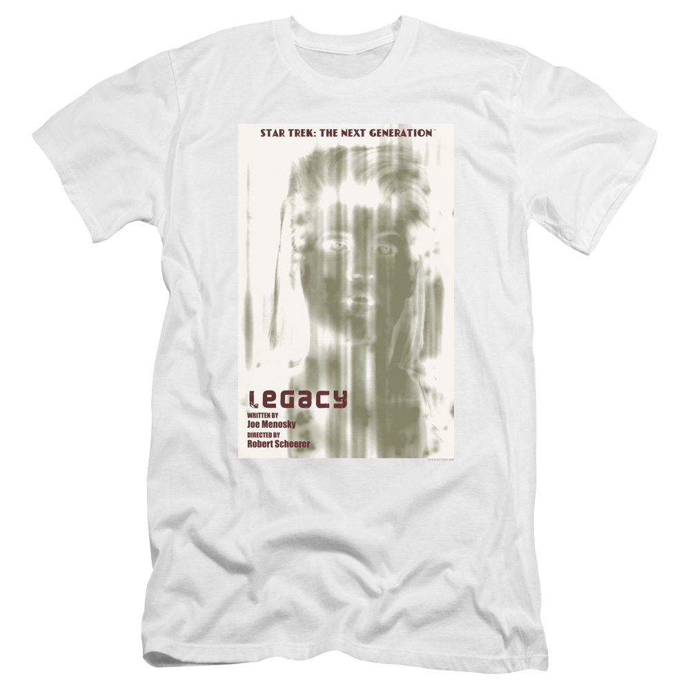 Star Trek The Next Generation Tng Season 4 Episode 6 - Men's Premium Slim Fit T-Shirt Men's Premium Slim Fit T-Shirt Star Trek   