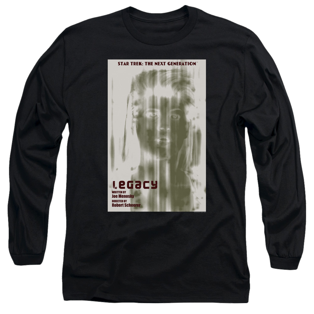 Star Trek The Next Generation Tng S4 Ep6 - Men's Long Sleeve T-Shirt Men's Long Sleeve T-Shirt Star Trek   