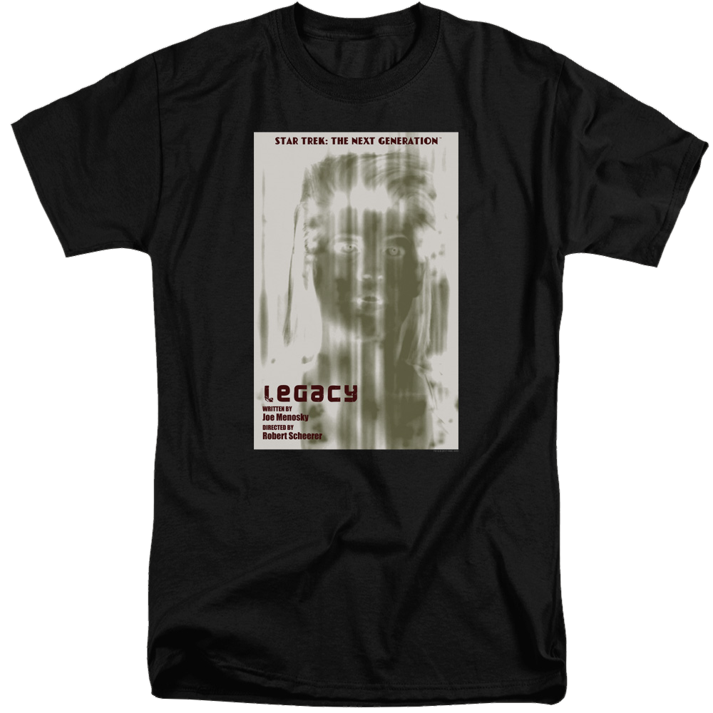 Star Trek The Next Generation Tng Season 4 Episode 6 - Men's Tall Fit T-Shirt Men's Tall Fit T-Shirt Star Trek   