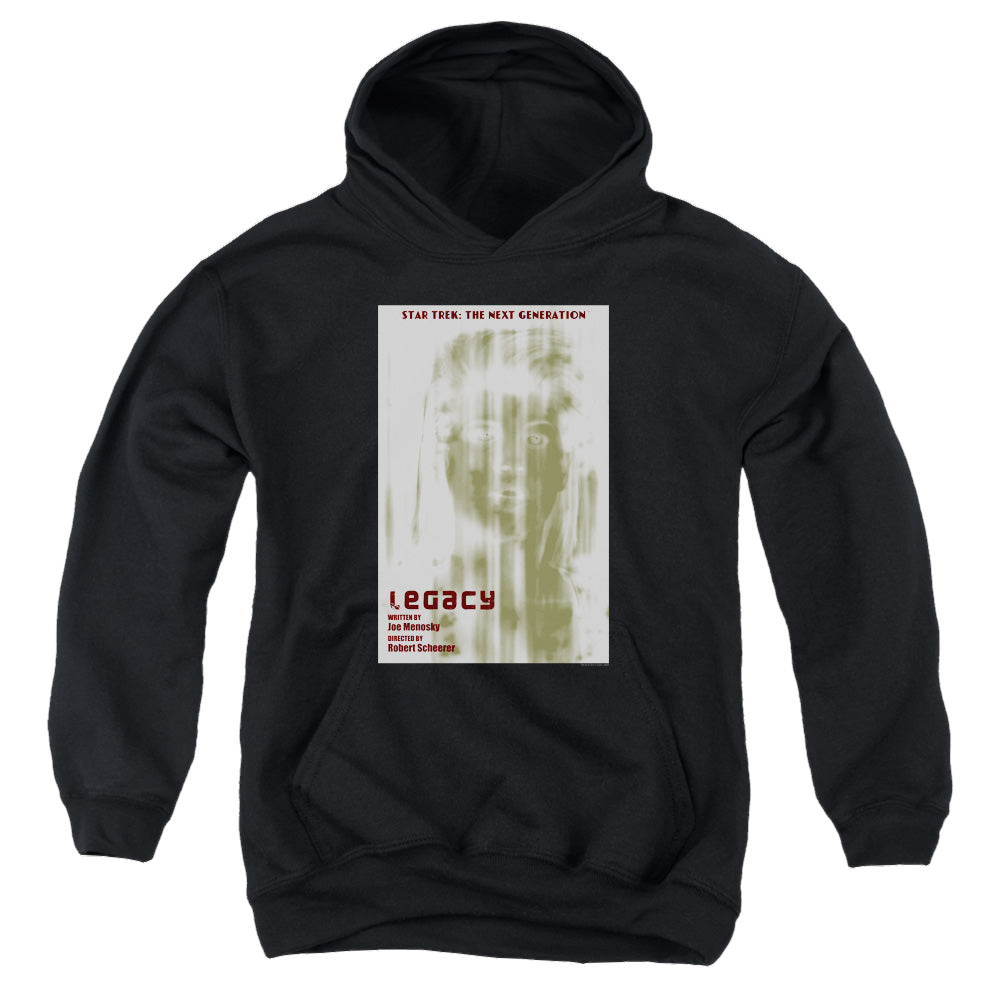 Star Trek The Next Generation Tng Season 4 Episode 6 - Youth Hoodie Youth Hoodie (Ages 8-12) Star Trek   