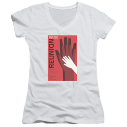 Star Trek The Next Generation Tng Season 4 Episode 7 - Juniors V-Neck T-Shirt Juniors V-Neck T-Shirt Star Trek   