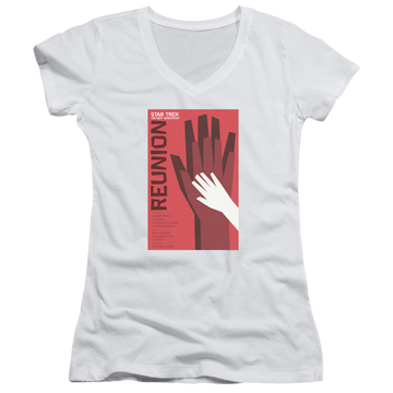 Star Trek The Next Generation Tng Season 4 Episode 7 - Juniors V-Neck T-Shirt Juniors V-Neck T-Shirt Star Trek   