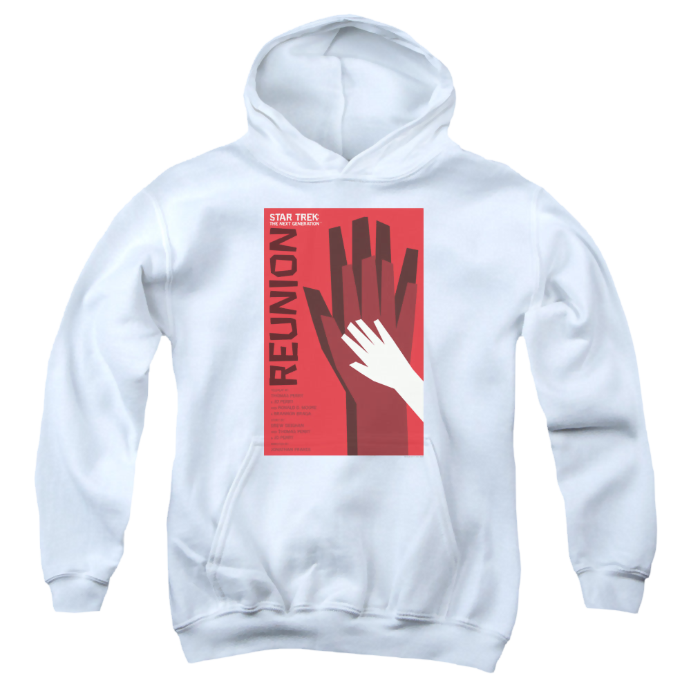 Star Trek The Next Generation Tng Season 4 Episode 7 - Youth Hoodie Youth Hoodie (Ages 8-12) Star Trek   