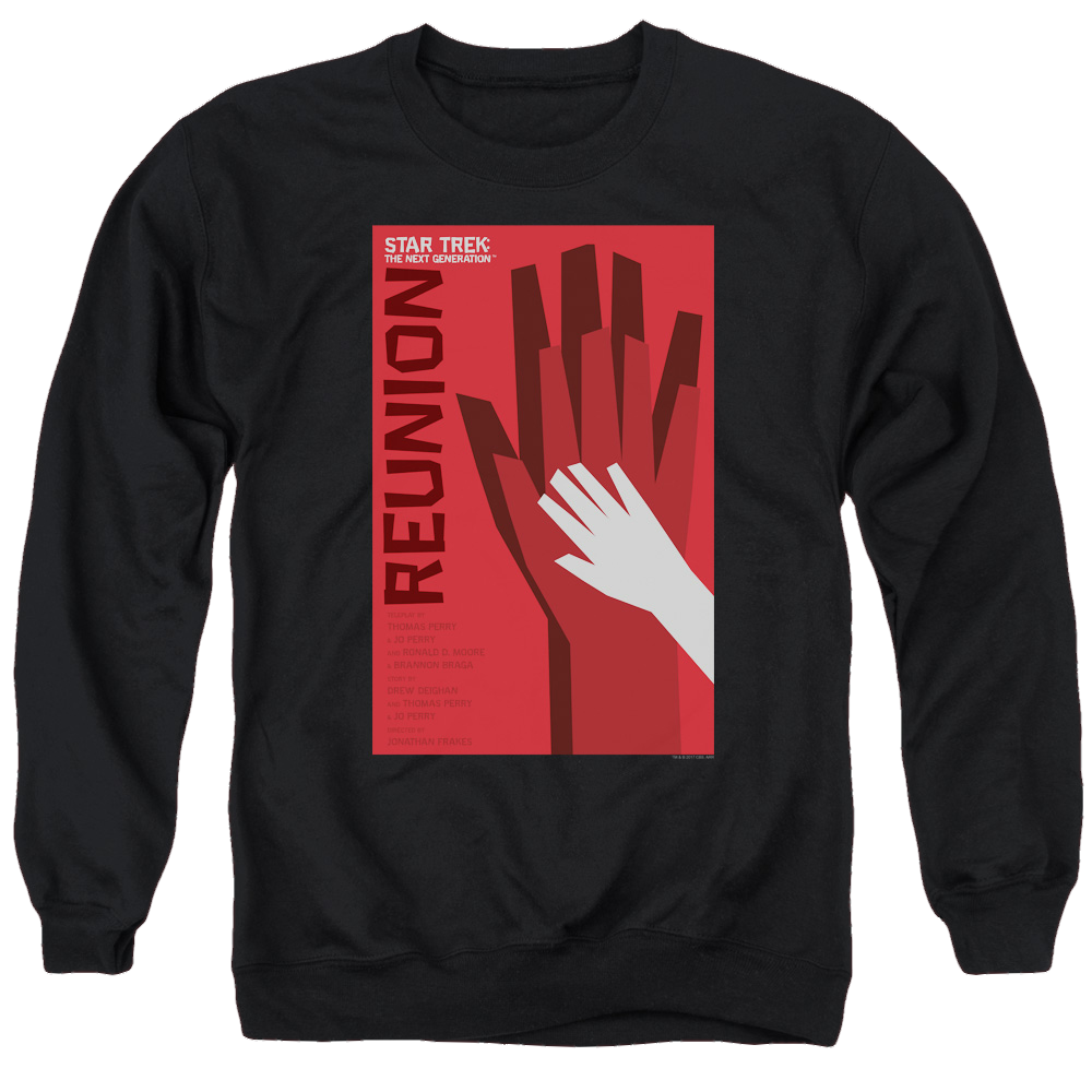 Star Trek The Next Generation Tng S4 Ep7 - Men's Crewneck Sweatshirt Men's Crewneck Sweatshirt Star Trek   