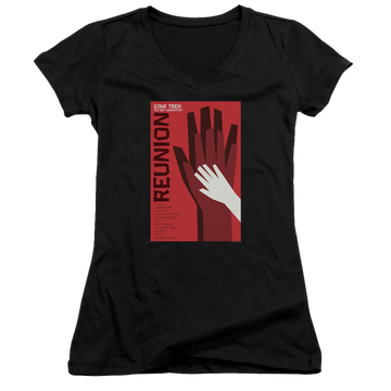 Star Trek The Next Generation Tng Season 4 Episode 7 - Juniors V-Neck T-Shirt Juniors V-Neck T-Shirt Star Trek   