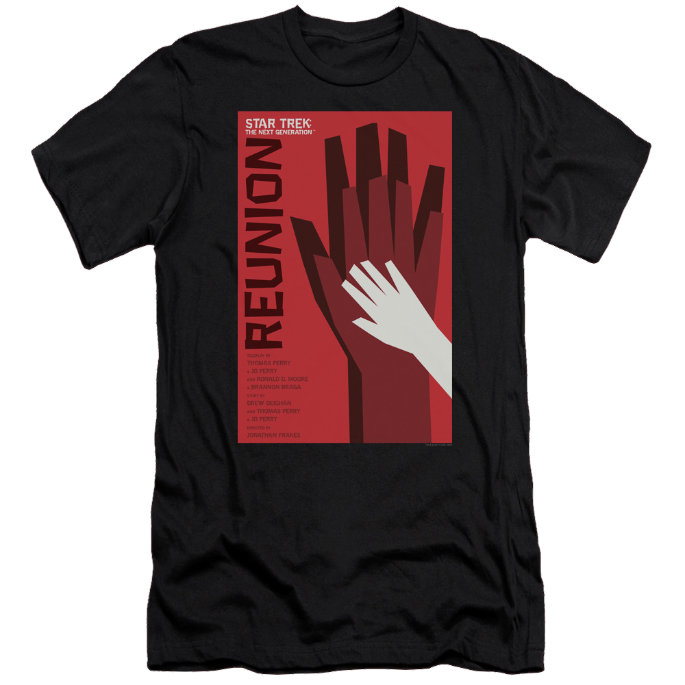 Star Trek The Next Generation Tng Season 4 Episode 7 - Men's Premium Slim Fit T-Shirt Men's Premium Slim Fit T-Shirt Star Trek   