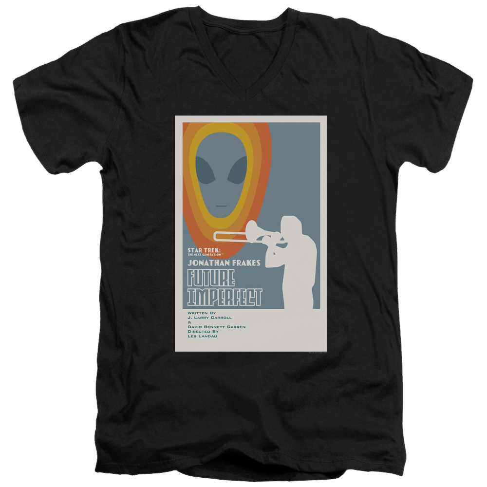 Star Trek The Next Generation Tng Season 4 Episode 8 - Men's V-Neck T-Shirt Men's V-Neck T-Shirt Star Trek   
