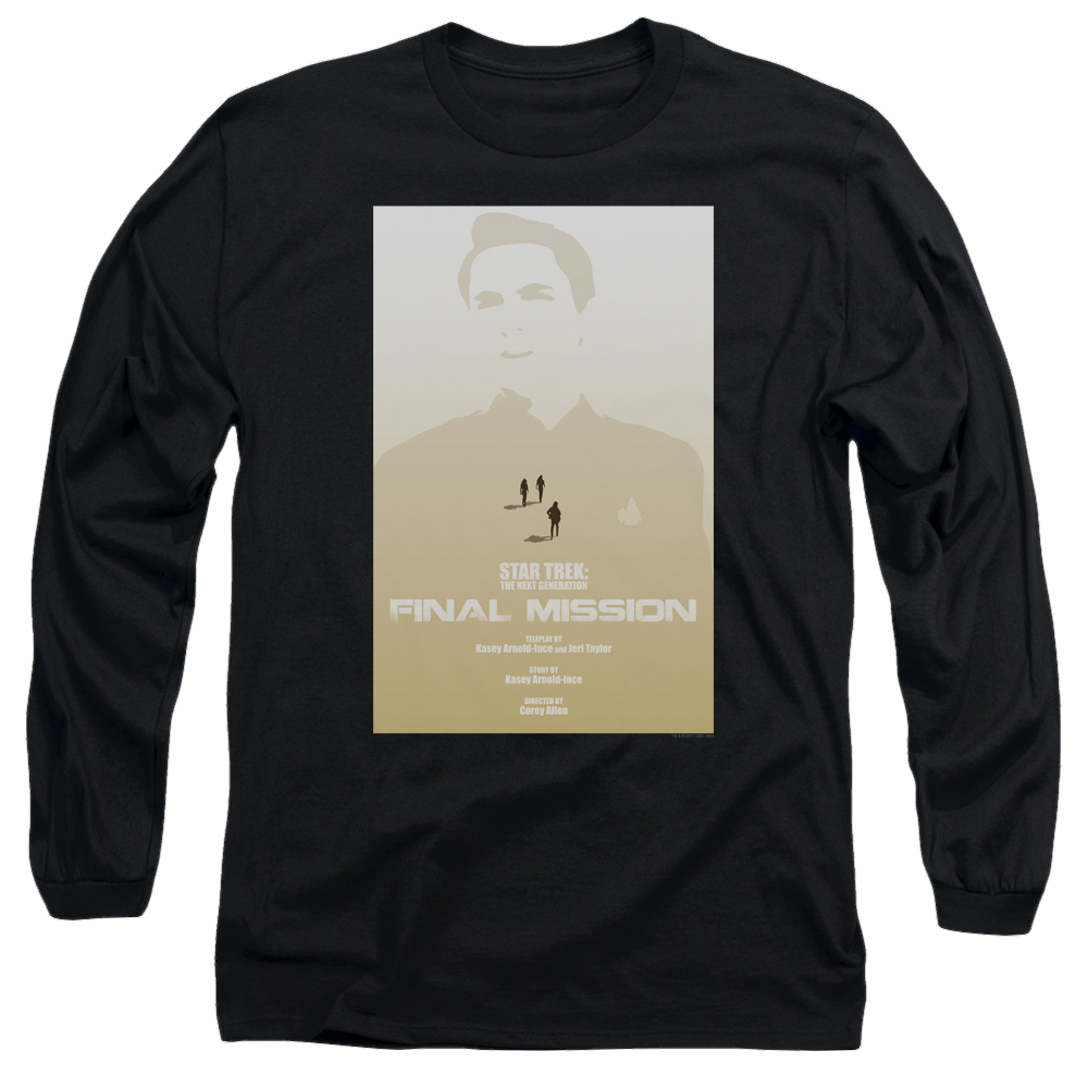 Star Trek The Next Generation Tng S4 Ep9 - Men's Long Sleeve T-Shirt Men's Long Sleeve T-Shirt Star Trek   