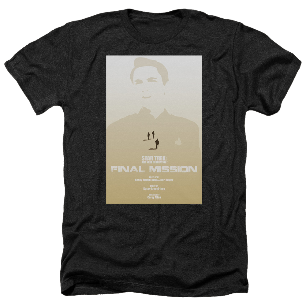 Star Trek The Next Generation Tng Season 4 Episode 9 - Men's Heather T-Shirt Men's Heather T-Shirt Star Trek   