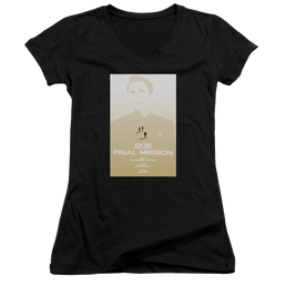 Star Trek The Next Generation Tng Season 4 Episode 9 - Juniors V-Neck T-Shirt Juniors V-Neck T-Shirt Star Trek   