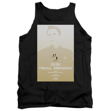 Black men's tank with Star Trek The Next Generation Tng Season 4 Episode 9 graphic