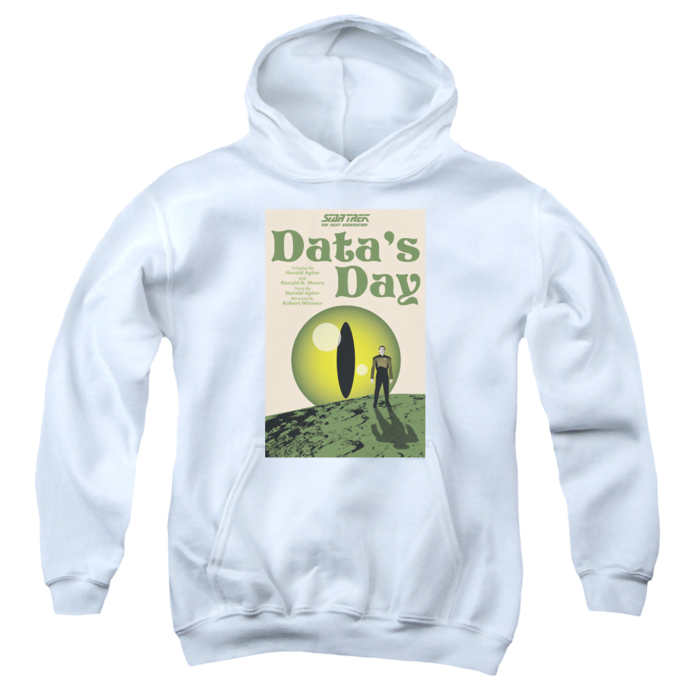 Star Trek The Next Generation Tng Season 4 Episode 11 - Youth Hoodie Youth Hoodie (Ages 8-12) Star Trek   