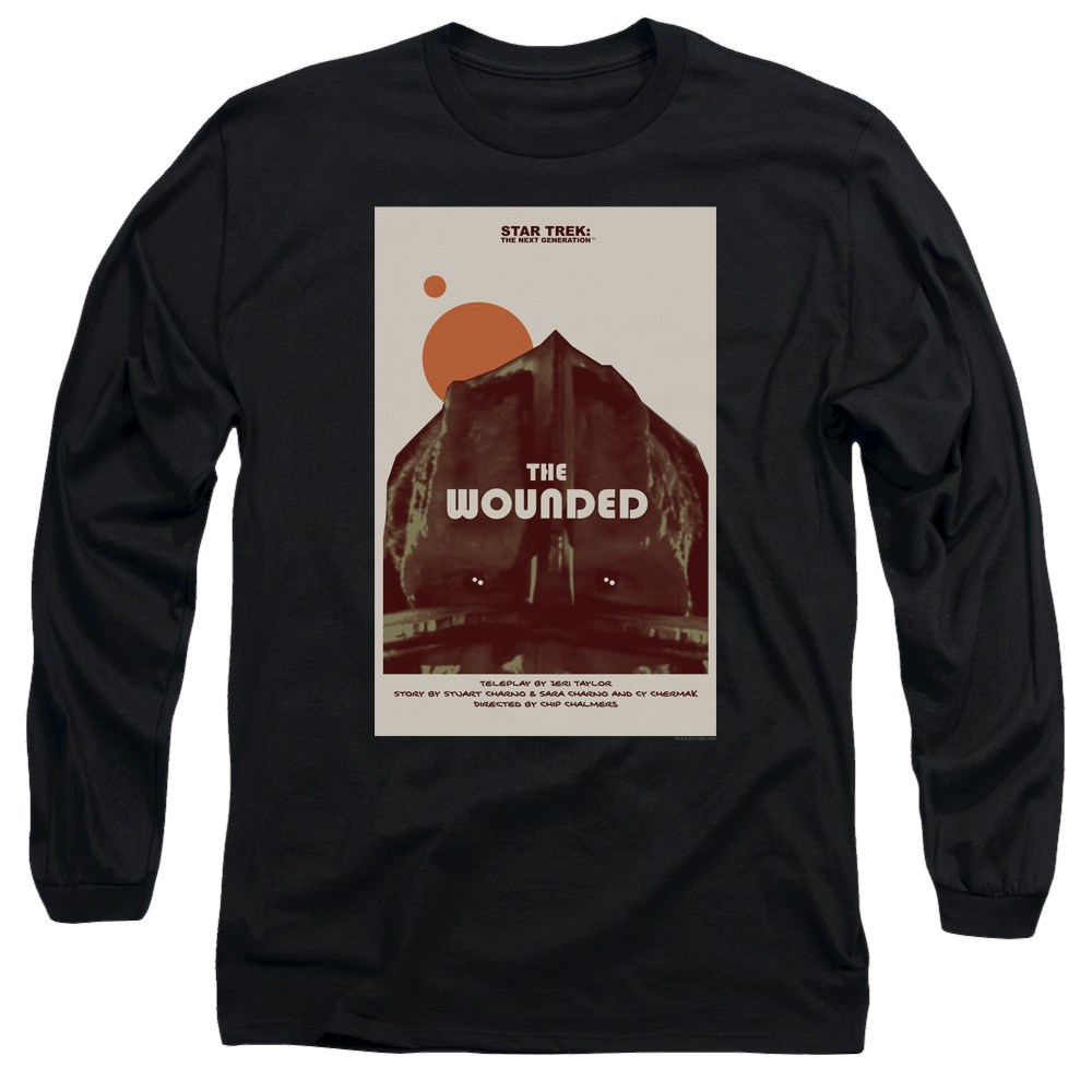 Star Trek The Next Generation Tng S4 Ep12 - Men's Long Sleeve T-Shirt Men's Long Sleeve T-Shirt Star Trek   