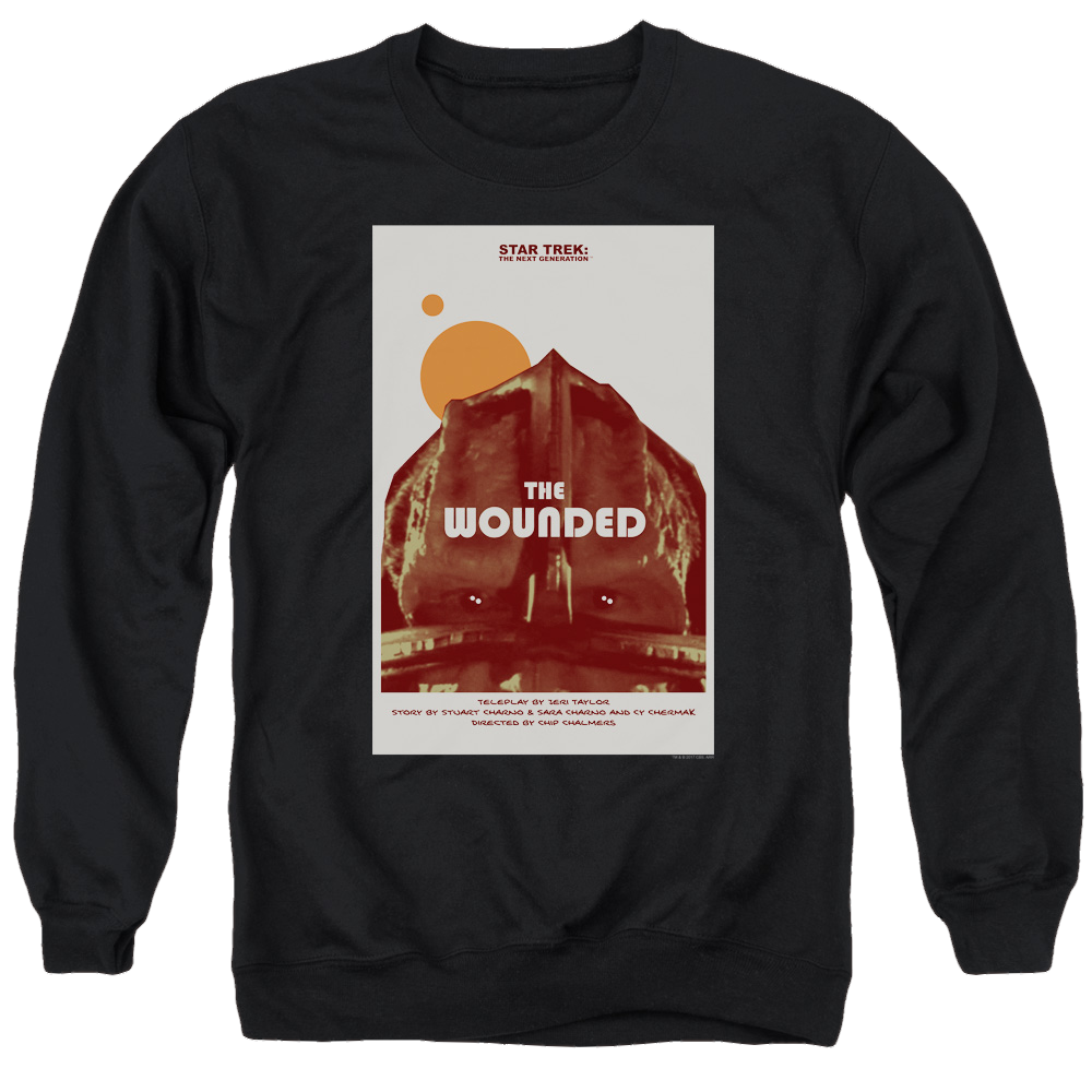 Star Trek The Next Generation Tng S4 Ep12 - Men's Crewneck Sweatshirt Men's Crewneck Sweatshirt Star Trek   