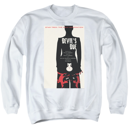 Star Trek The Next Generation Tng S4 Ep13 - Men's Crewneck Sweatshirt Men's Crewneck Sweatshirt Star Trek   